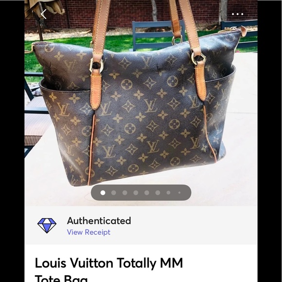 Louis Vuitton Totally Purse Leather Handbag Tote - Picture 15 of 15